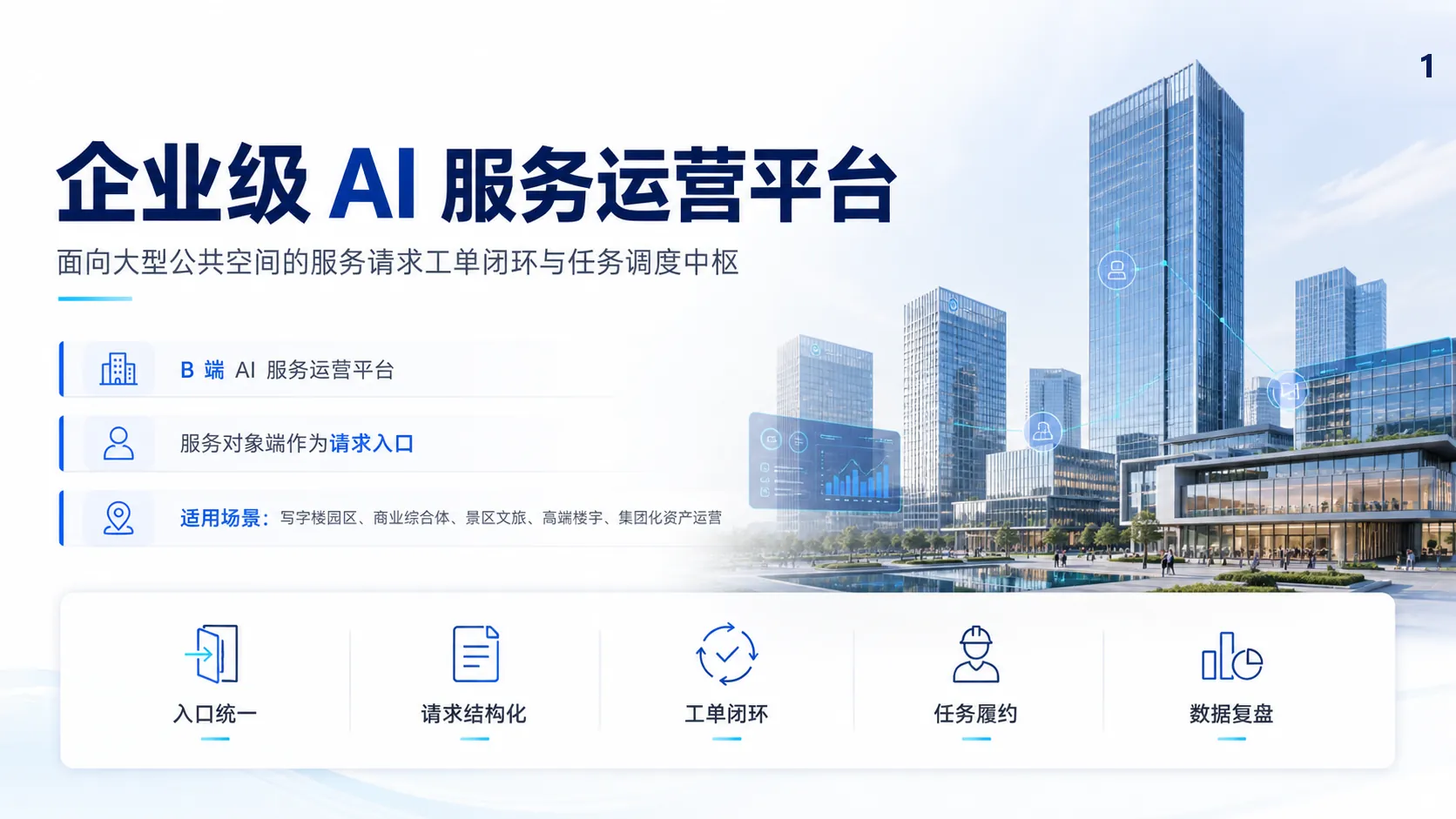 企业级 AI 服务运营平台 项目封面